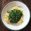 Spagetti mit Spinat Gorgonzola Sauce